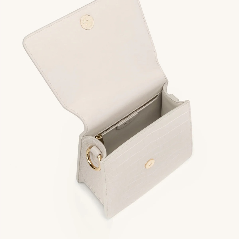 JW PEI Ivory Croc-Embossed Mini Bag - Picture 3 of 3